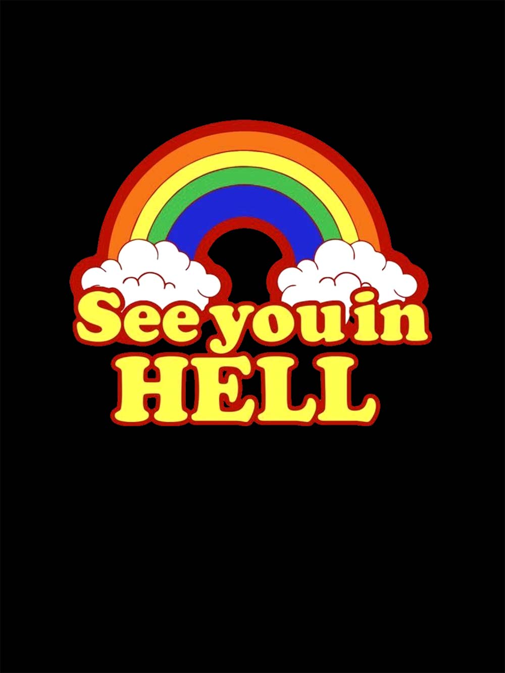 See You in Hell Washed Tshirt