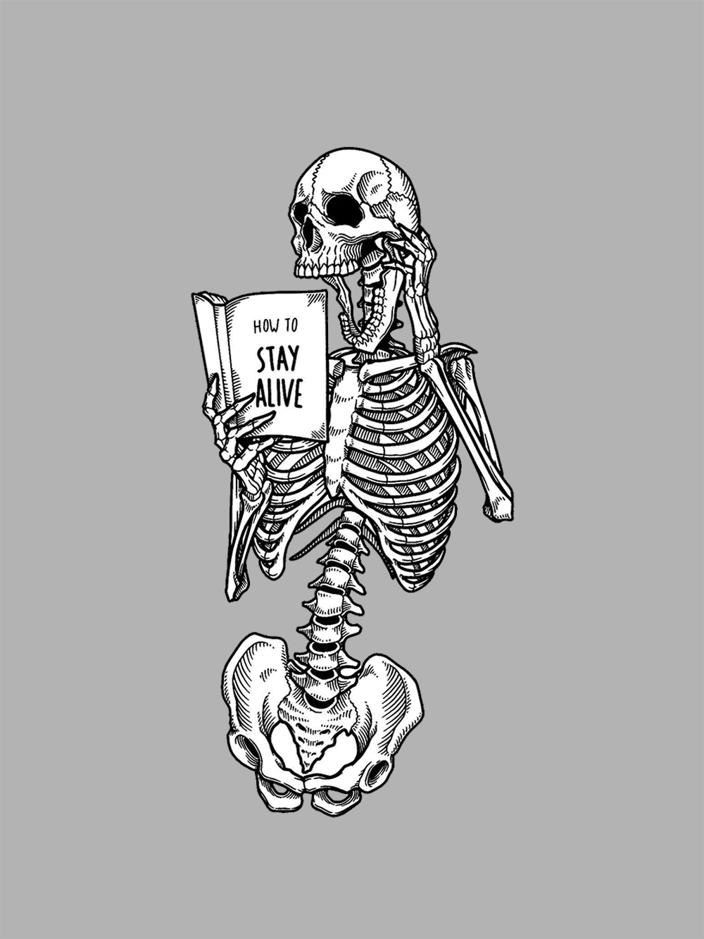 How to Stay Alive Washed Tshirt