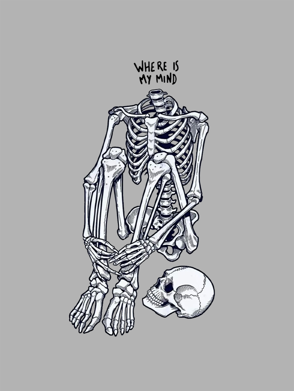 Where Is My Mind Washed Tshirt