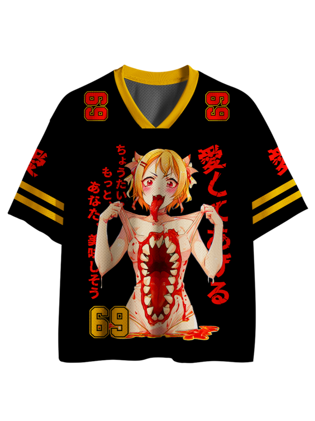 Love Devours All Mesh Jersey