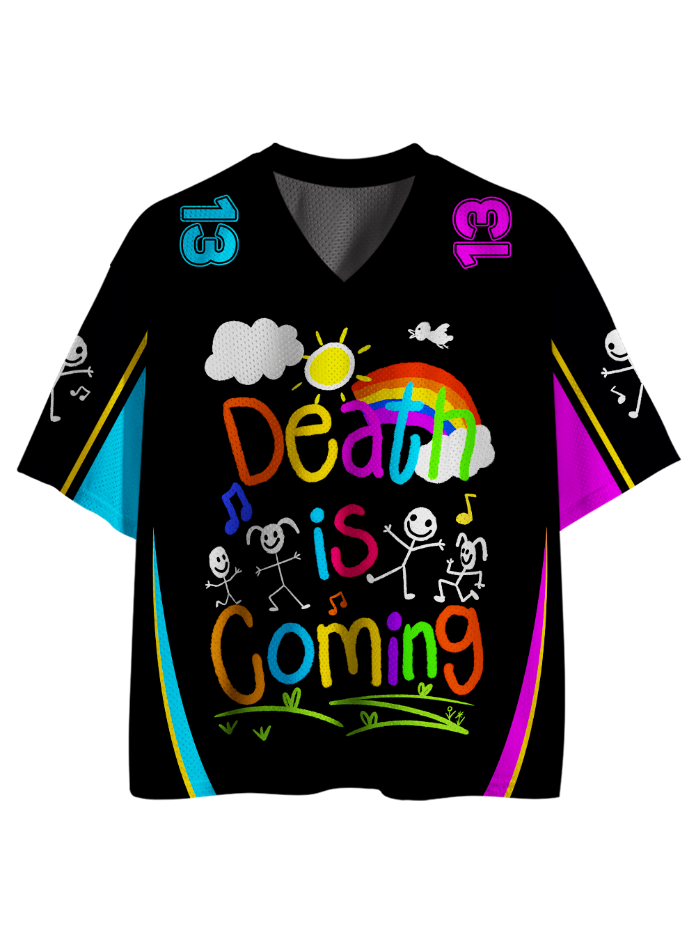 Death Is Coming Mesh Jersey