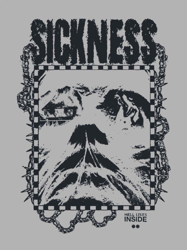 SICKNESS WASHED TSHIRT