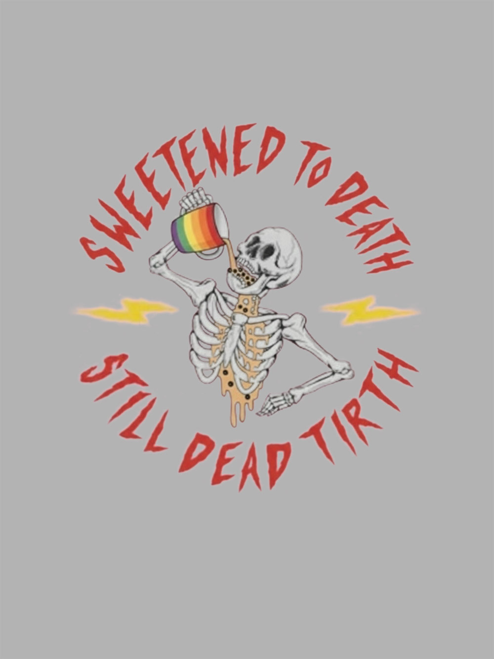 Sweetened To Death Washed Tshirt