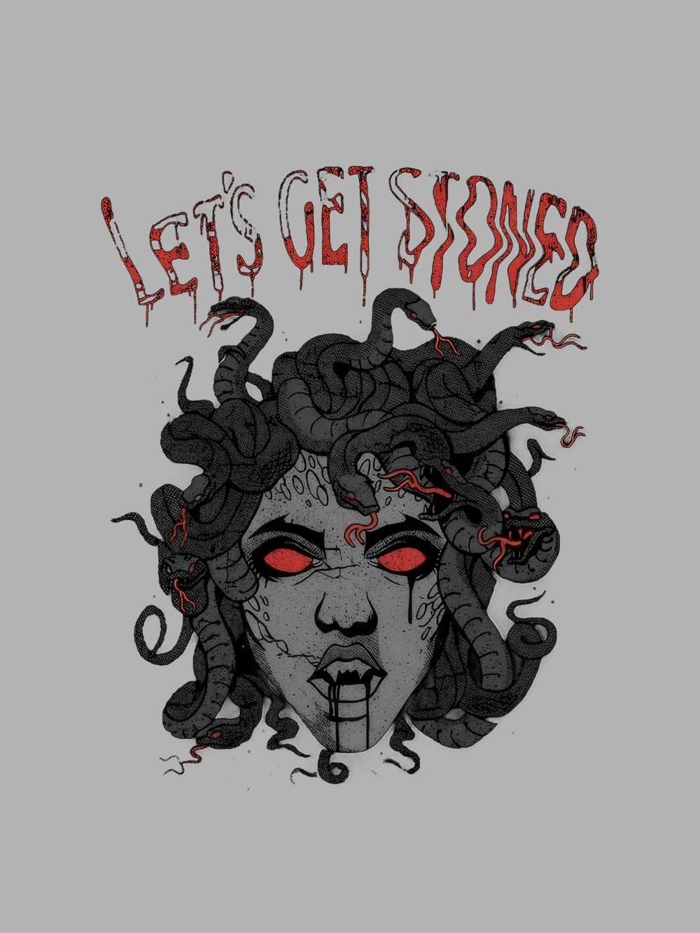 Lets Get Stoned Washed Tshirt