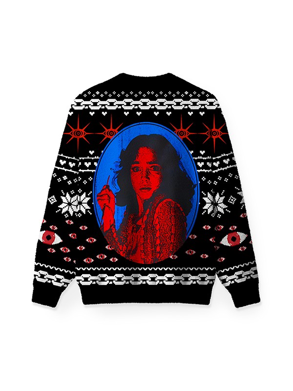 Eye of Suspiria UGLY CHRISTMAS SWEATSHIRT