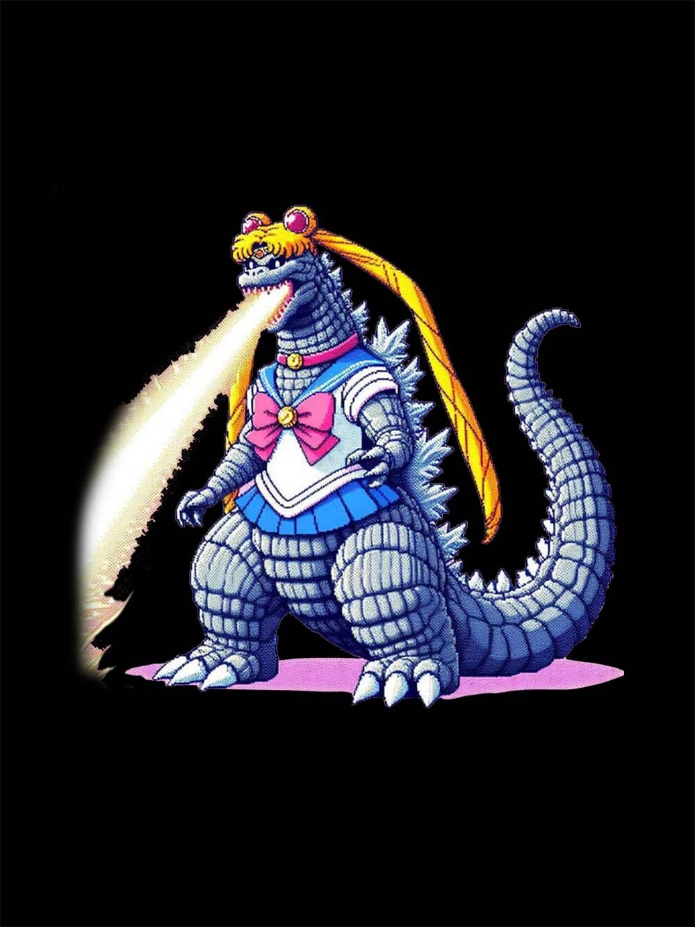 Sailor Godzilla Washed Tshirt