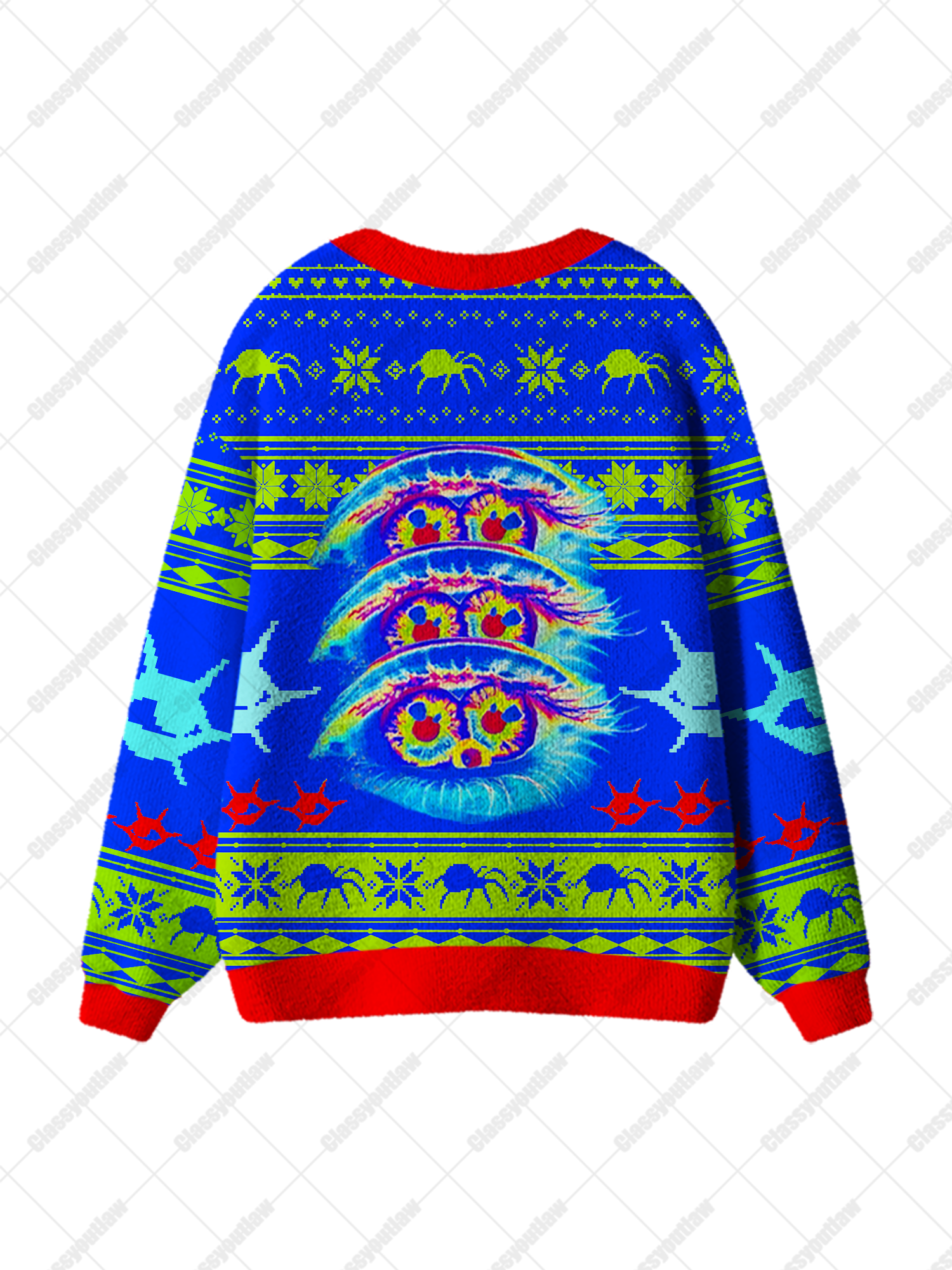 Vision of Illusions Ugly Cardigan Sweaters