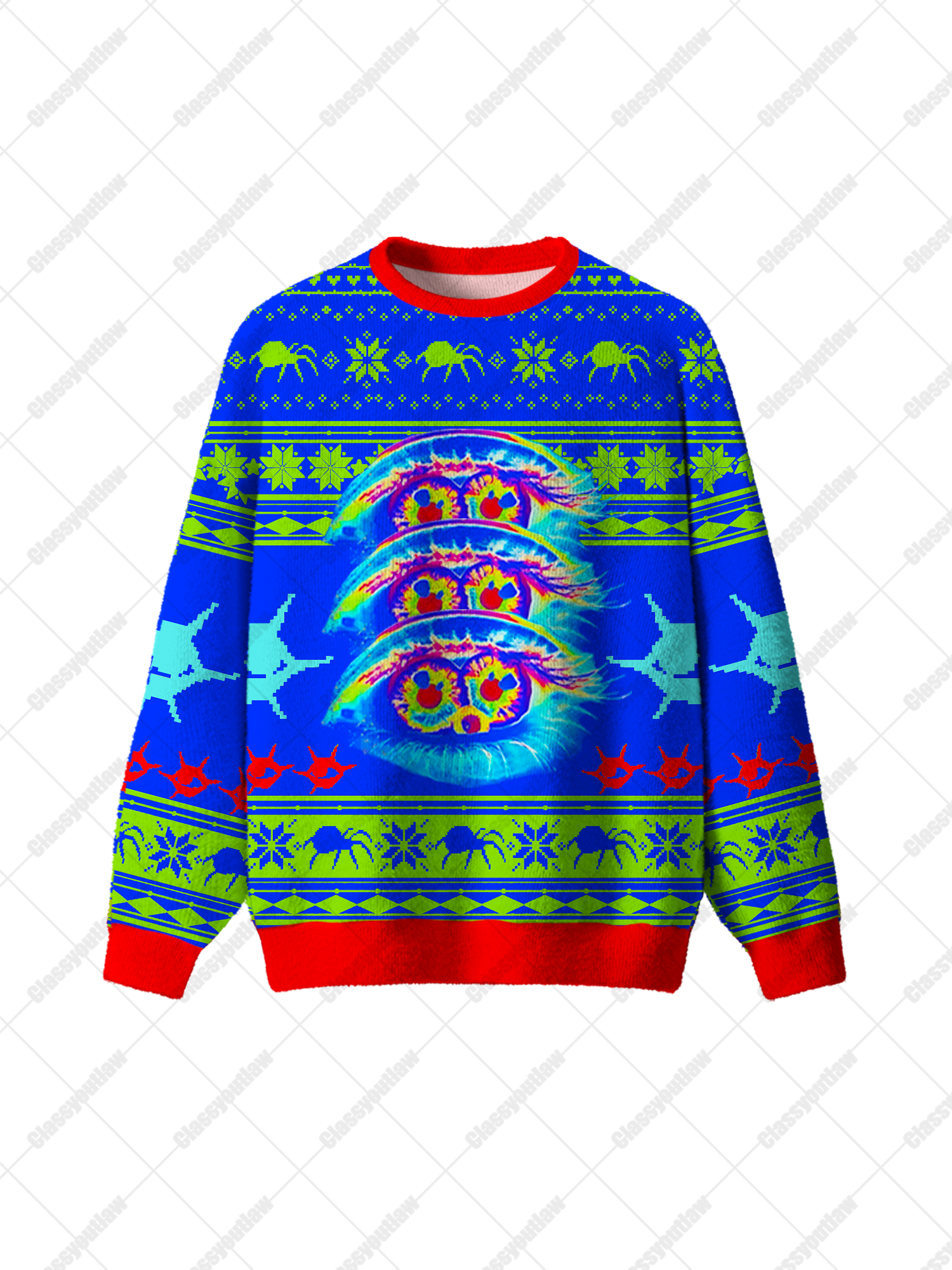 Vision of Illusions UGLY CHRISTMAS SWEATSHIRT