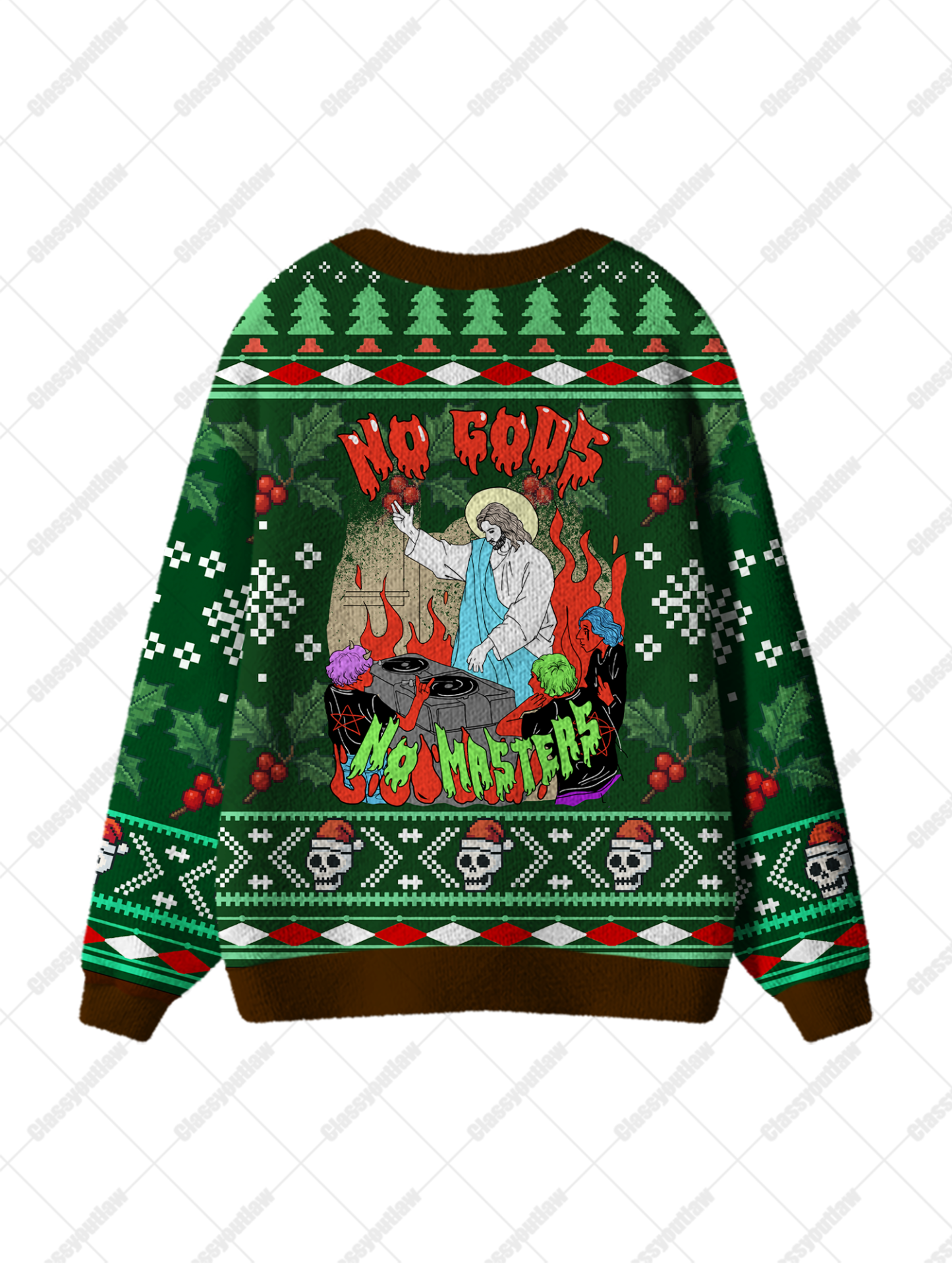 No Gods No Masters  Ugly Cardigan Sweaters