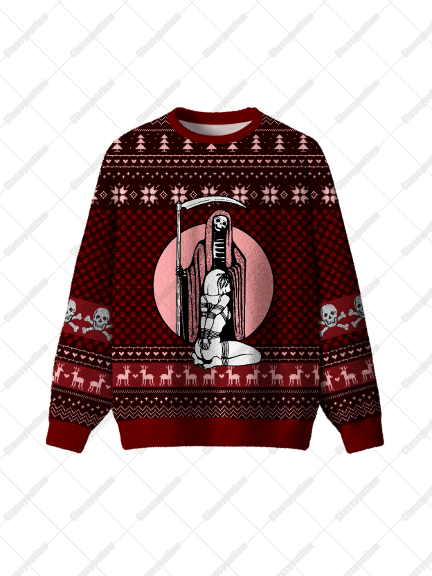 Reaper and Restraint UGLY CHRISTMAS SWEATSHIRT