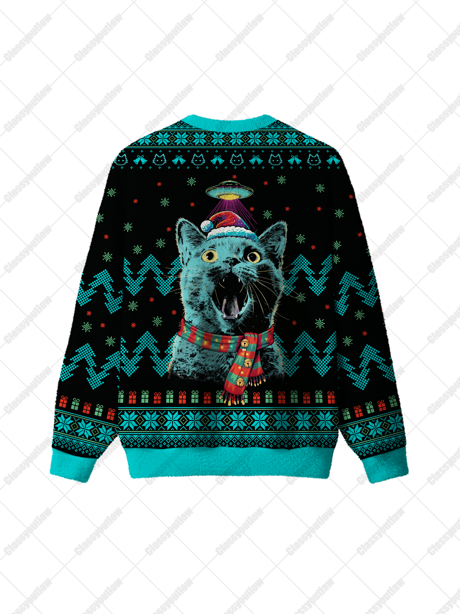 Meowfo UGLY CHRISTMAS SWEATSHIRT