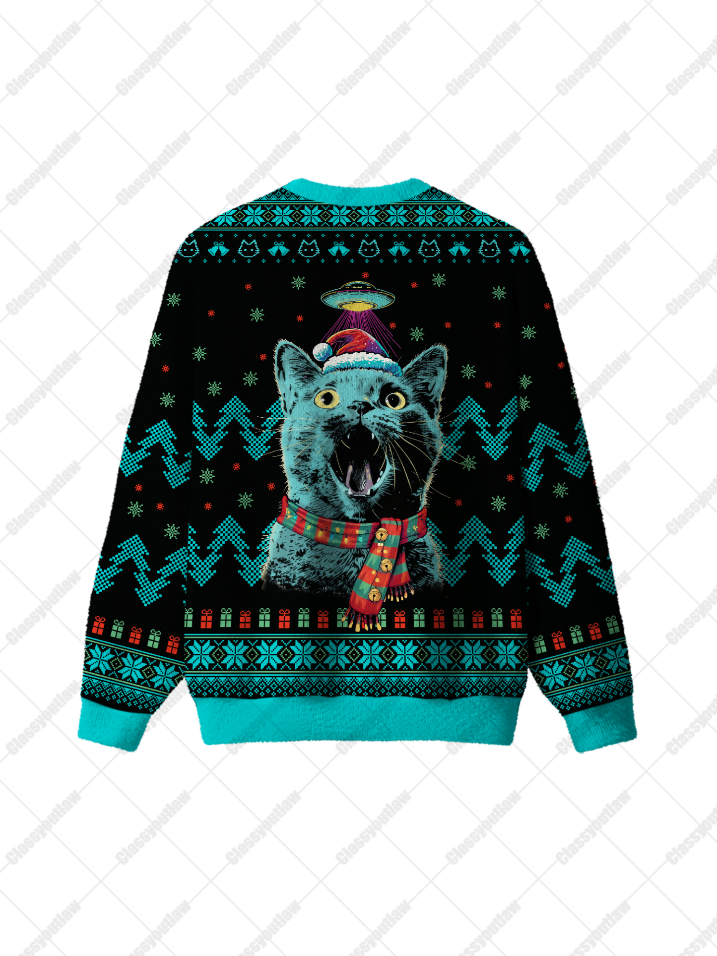 Meowfo UGLY CHRISTMAS SWEATSHIRT