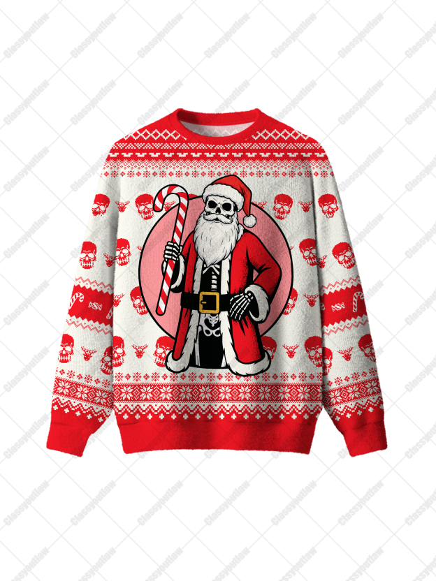 Christmas Skeleton UGLY CHRISTMAS SWEATSHIRT
