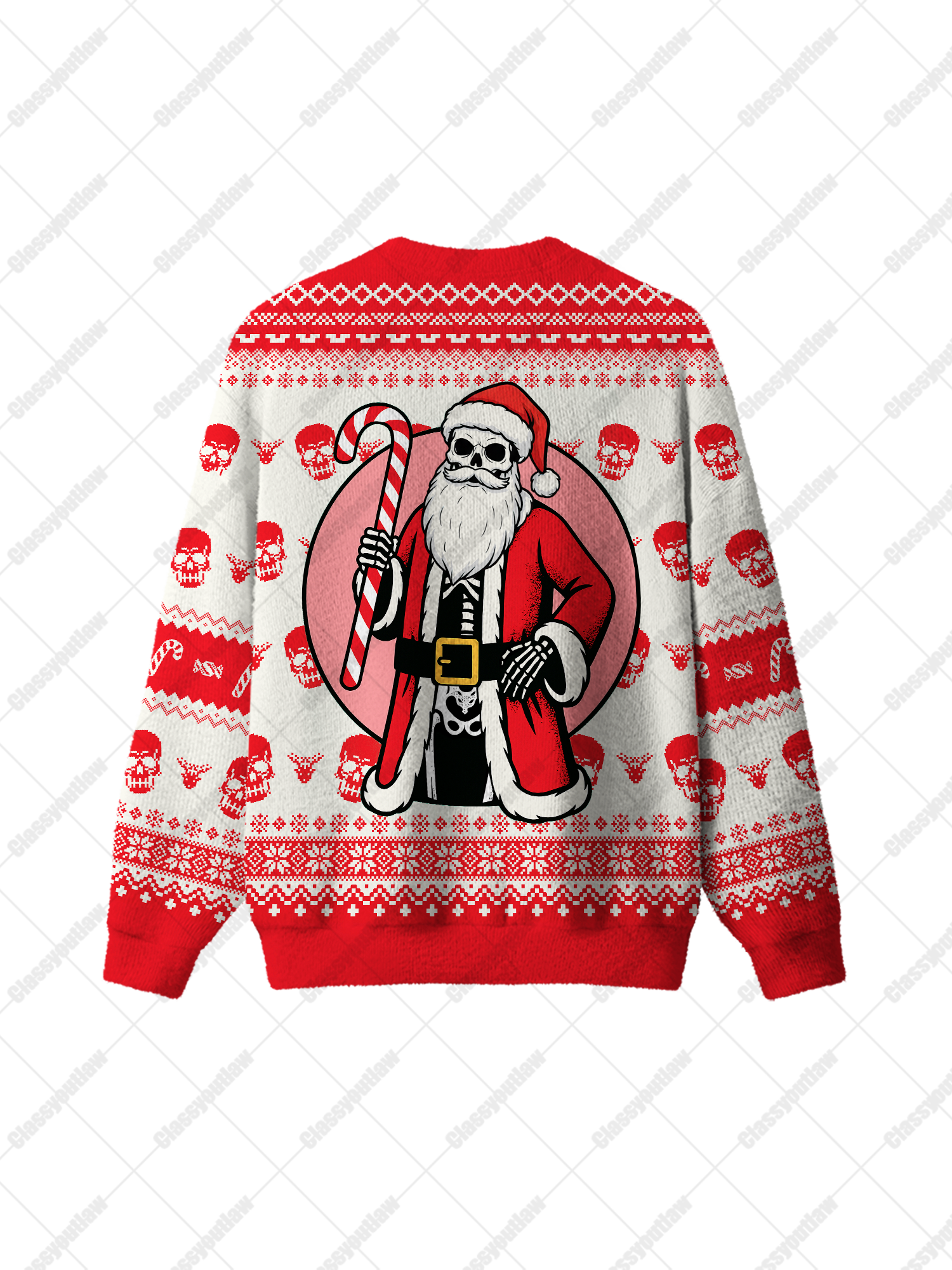 Christmas Skeleton UGLY CHRISTMAS SWEATSHIRT