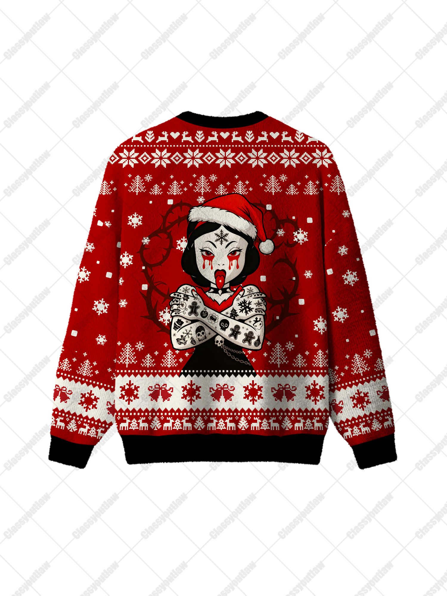 Dark Princess UGLY CHRISTMAS SWEATSHIRT