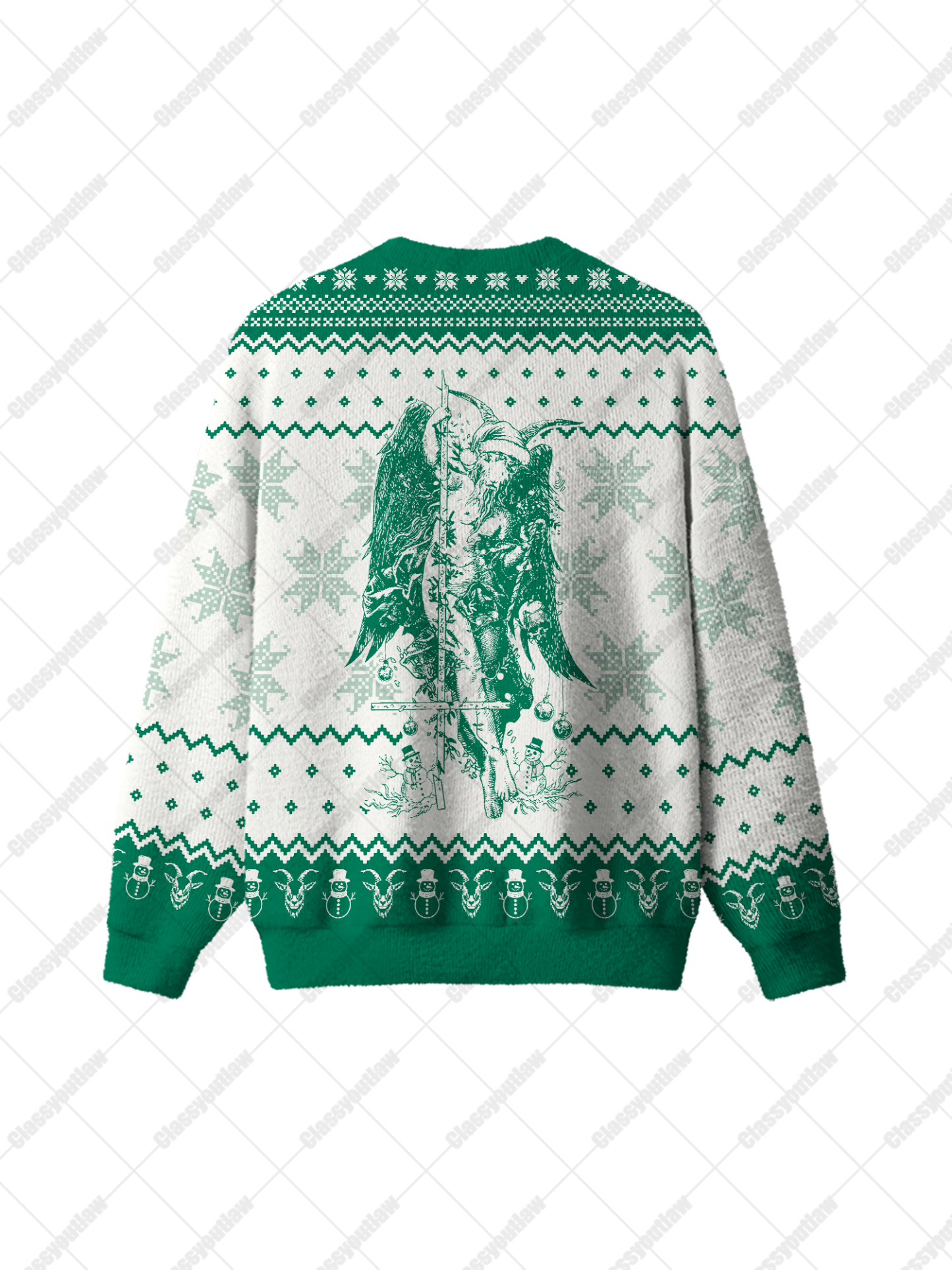 White Knight UGLY CHRISTMAS SWEATSHIRT