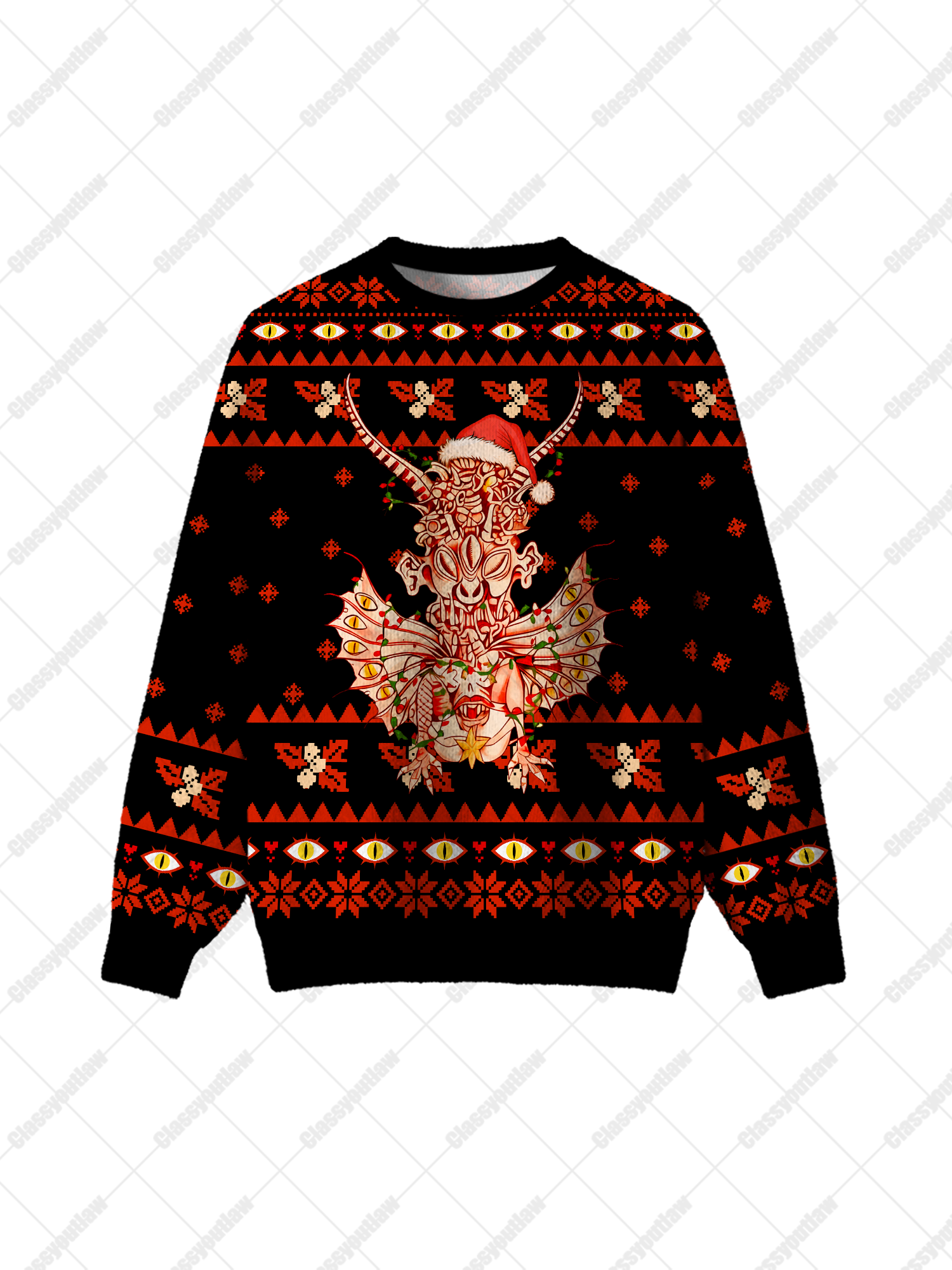 Krampus Monster UGLY CHRISTMAS SWEATSHIRT