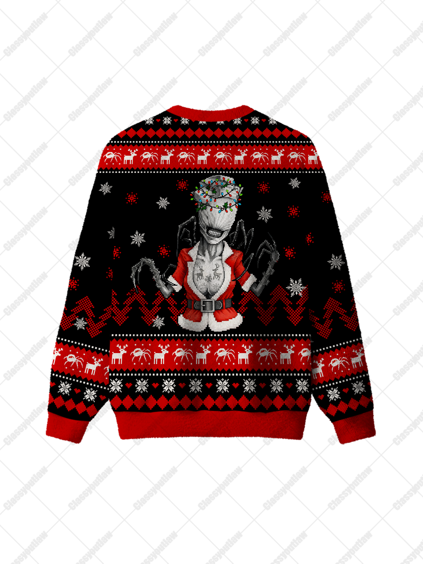Tentacle Monster UGLY CHRISTMAS SWEATSHIRT