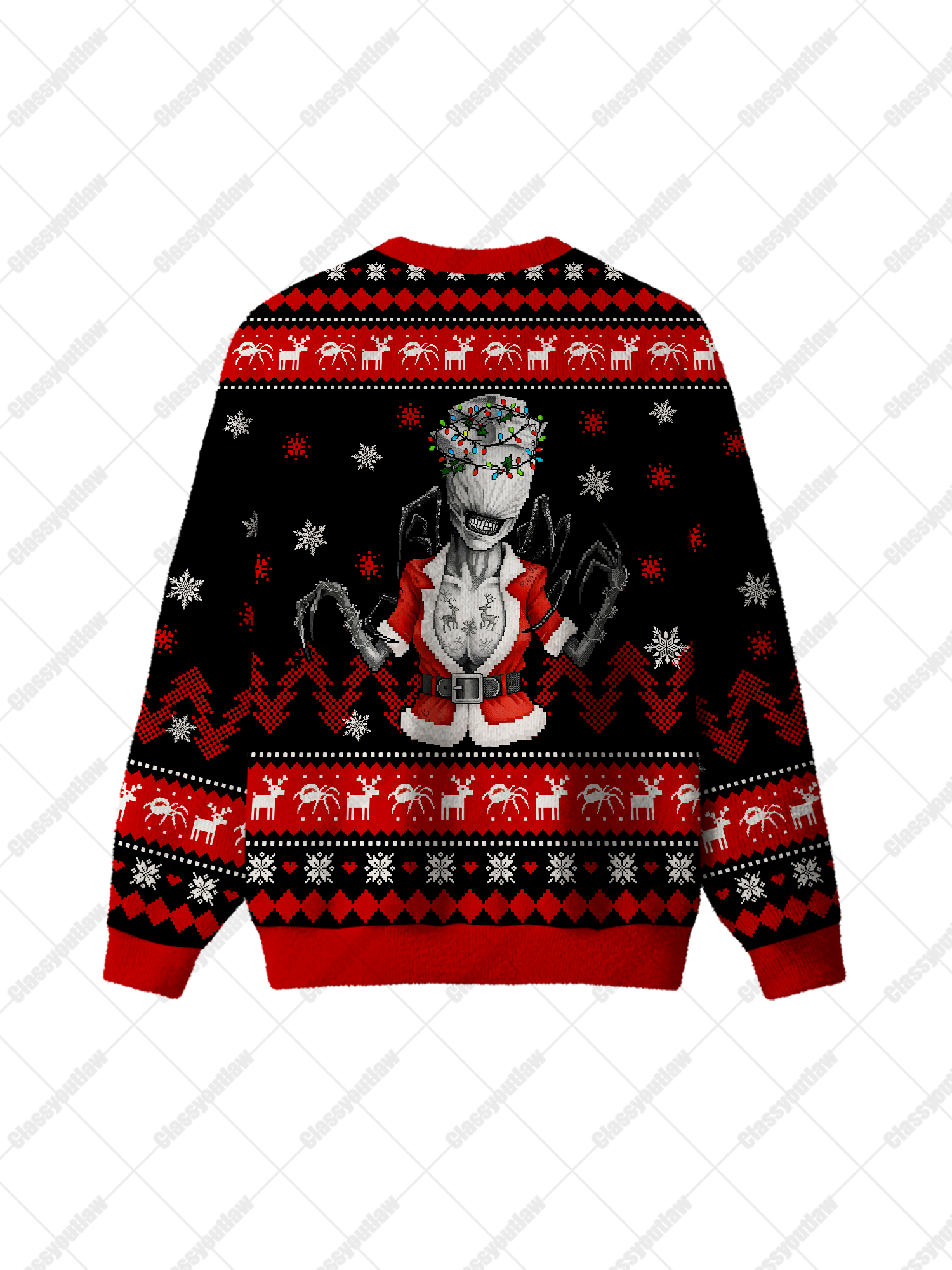 Tentacle Monster UGLY CHRISTMAS SWEATSHIRT