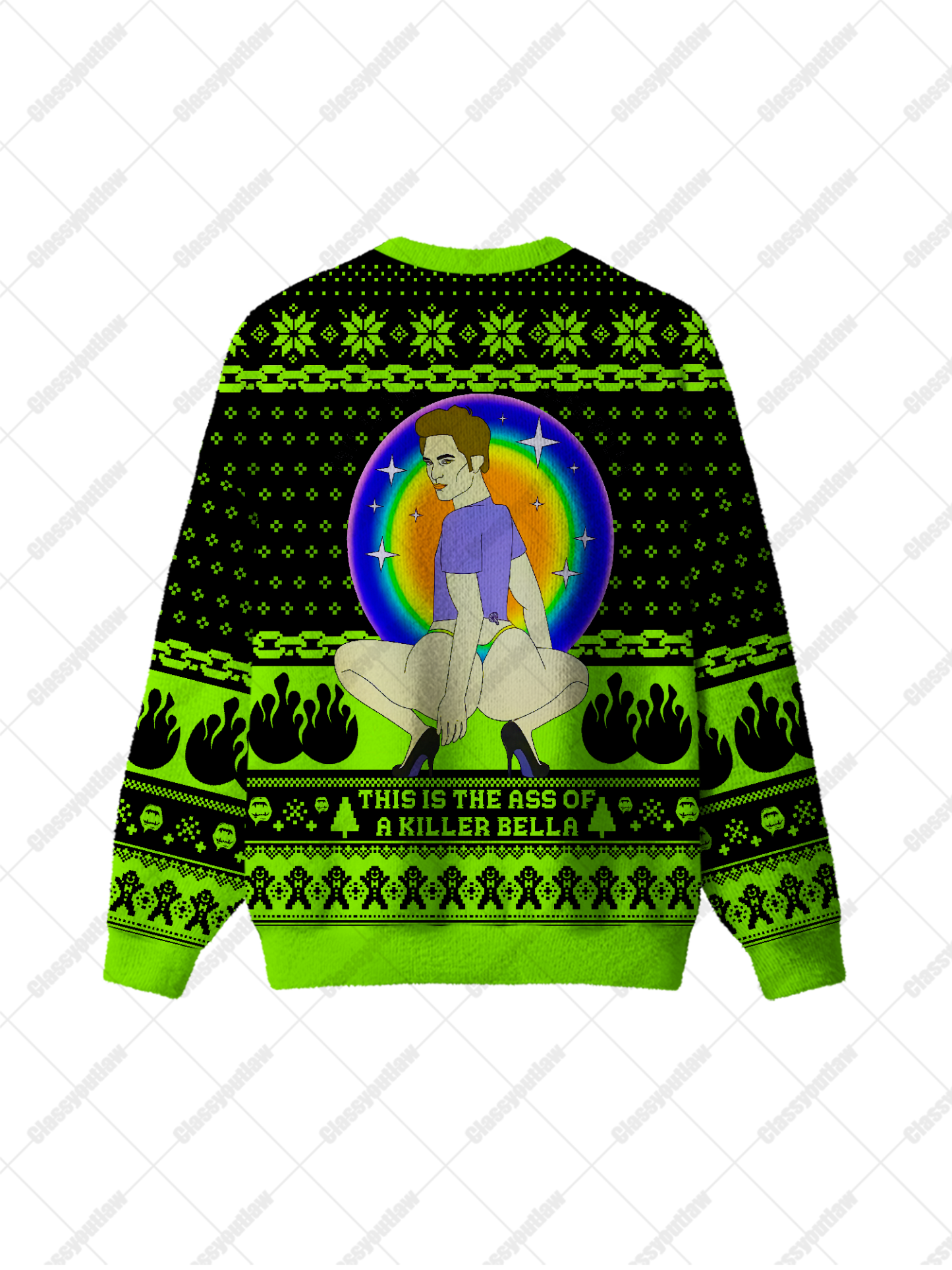 Killer Bella  UGLY CHRISTMAS SWEATSHIRT