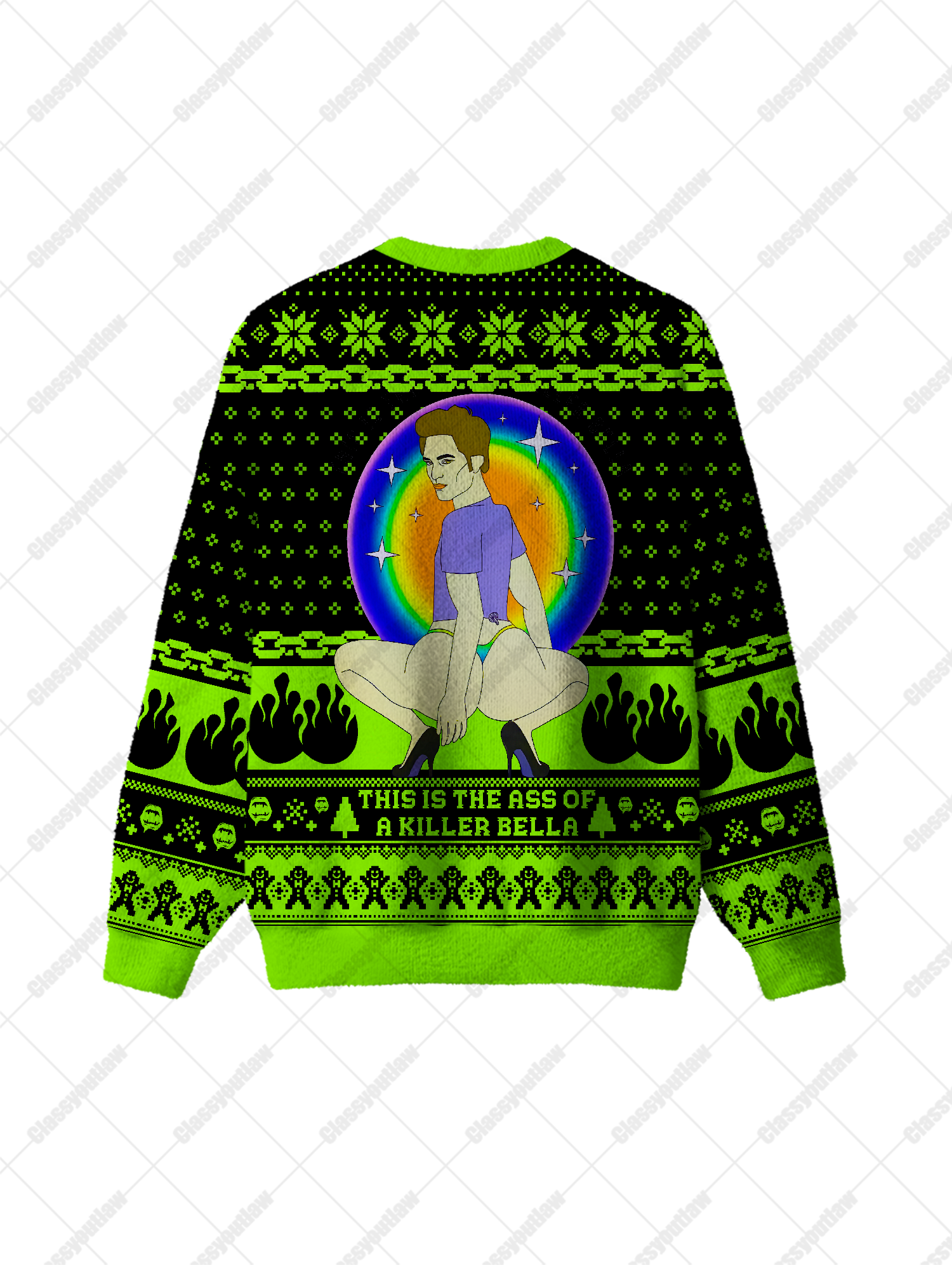 Killer Bella  UGLY CHRISTMAS SWEATSHIRT