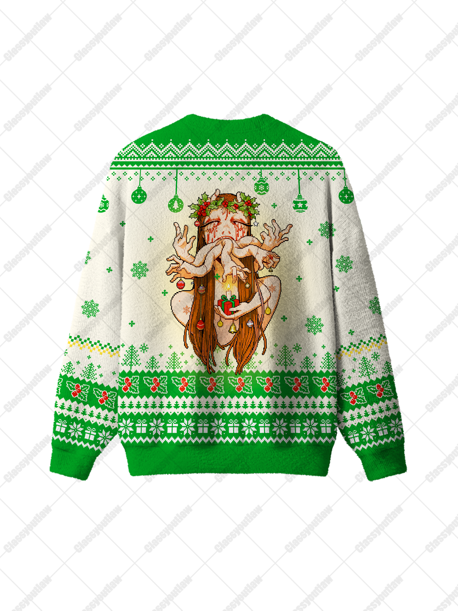 Christmas Summoner UGLY CHRISTMAS SWEATSHIRT