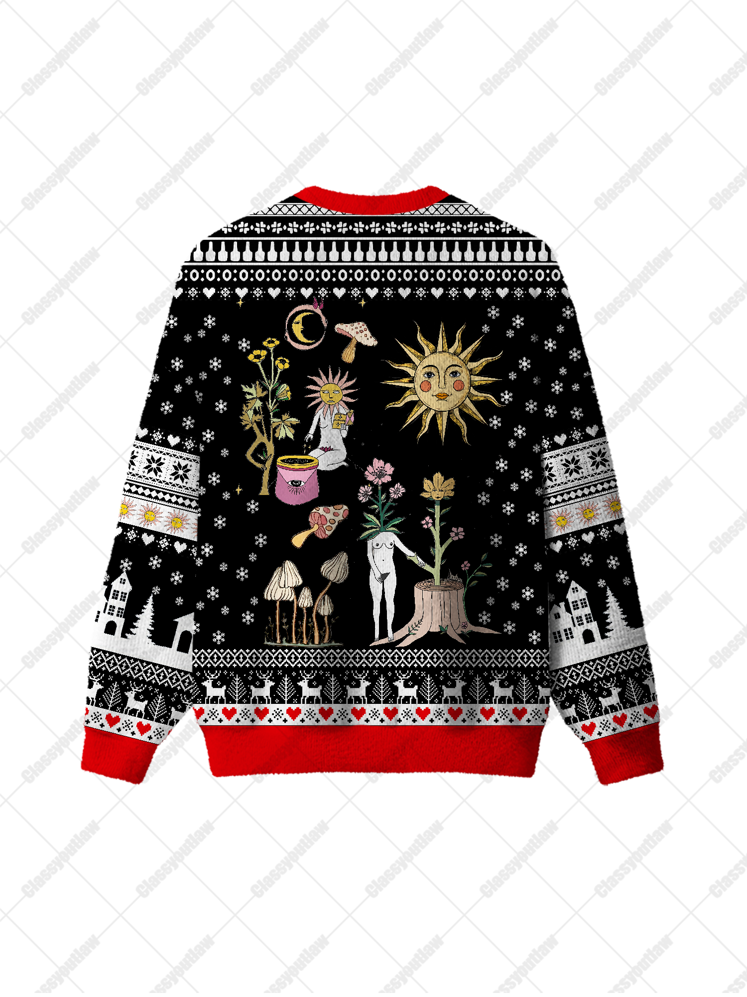 Mystical Nature Sweater UGLY CHRISTMAS SWEATSHIRT