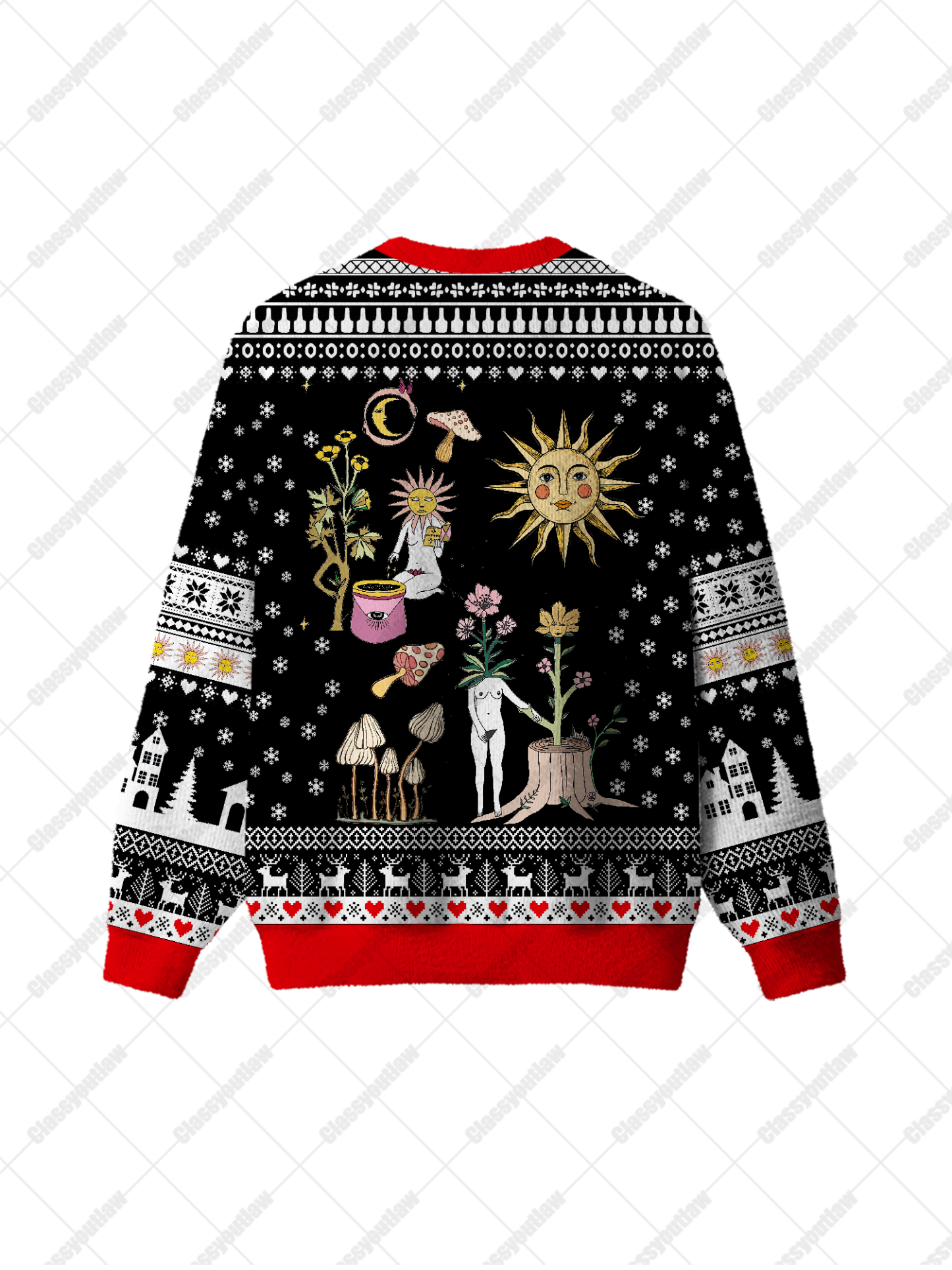 Mystical Nature Sweater UGLY CHRISTMAS SWEATSHIRT