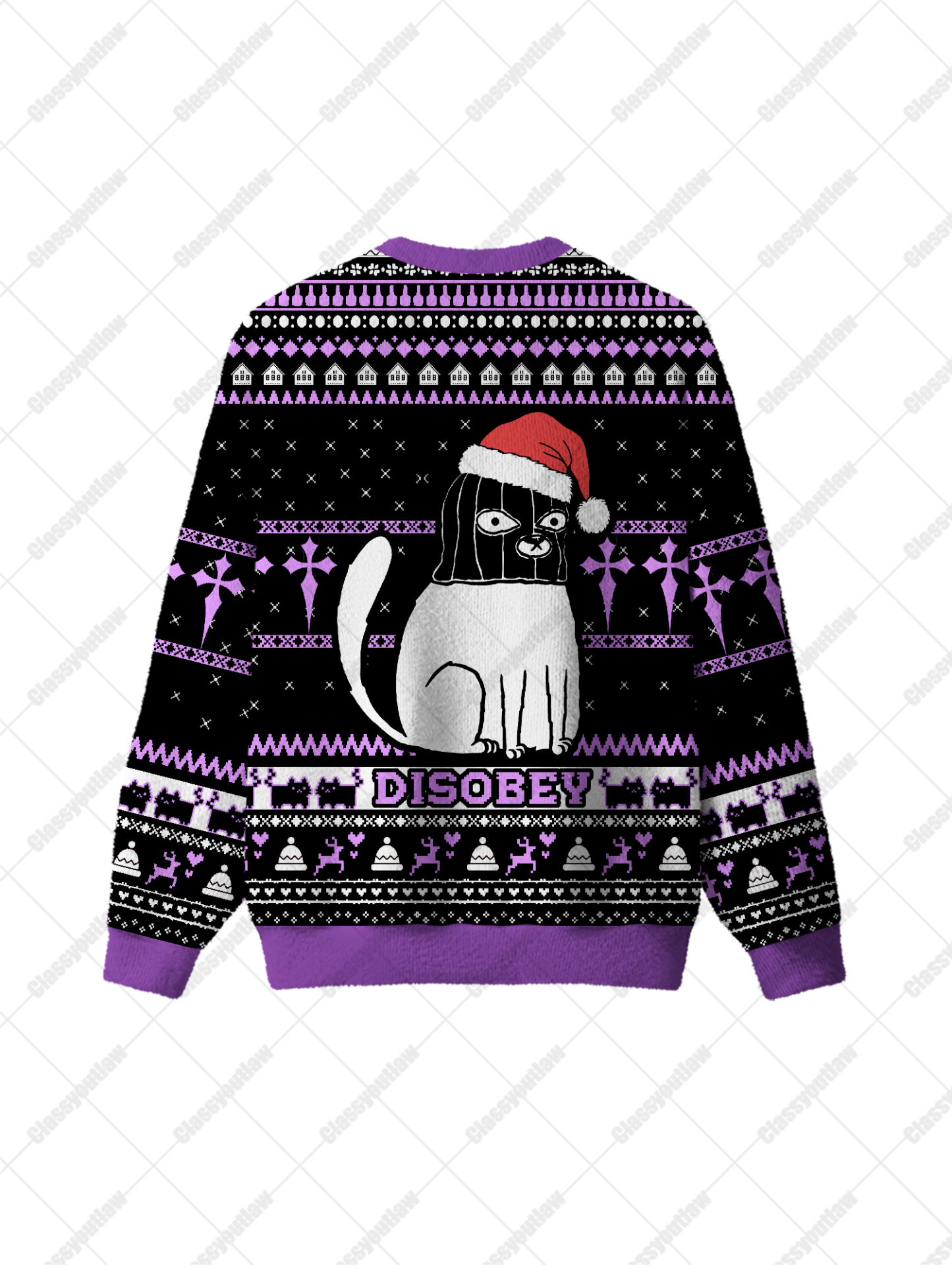 Rebellious Christmas UGLY CHRISTMAS SWEATSHIRT