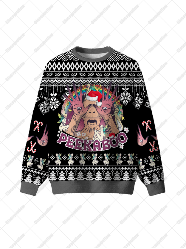 Peekaboo UGLY CHRISTMAS SWEATSHIRT
