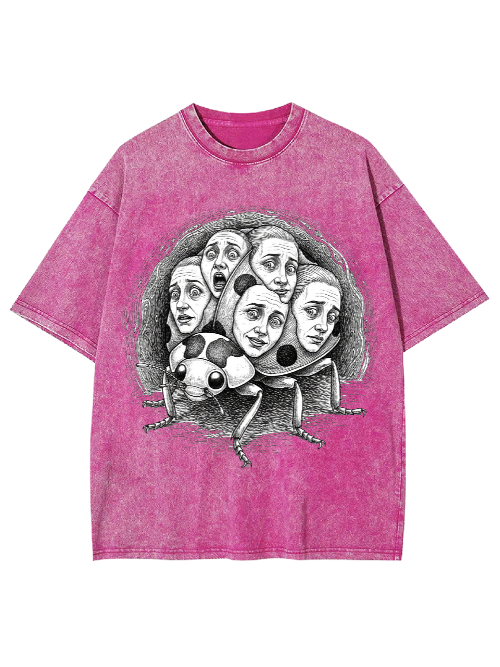 Facebug Phantom Washed Tshirt