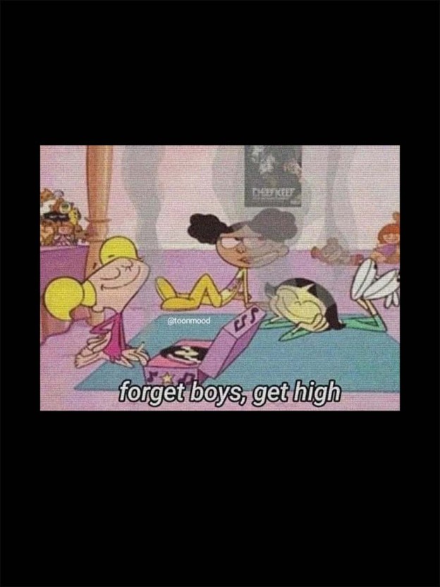 FORGET BOYS, GET HIGH WASHED TSHIRT