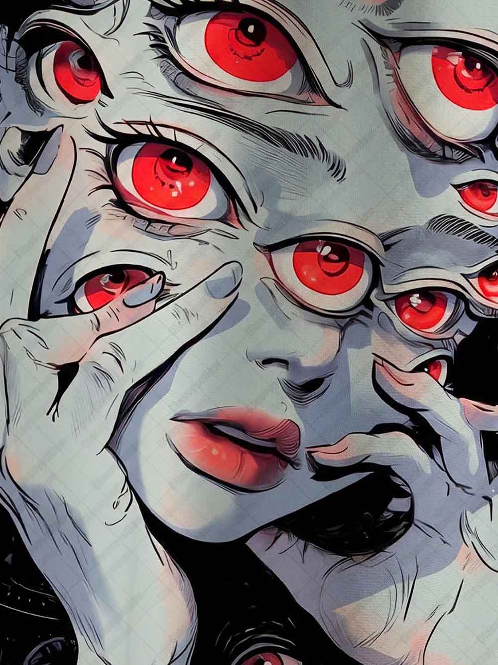 Thousand Eyes Gaze Graphic T-shirt