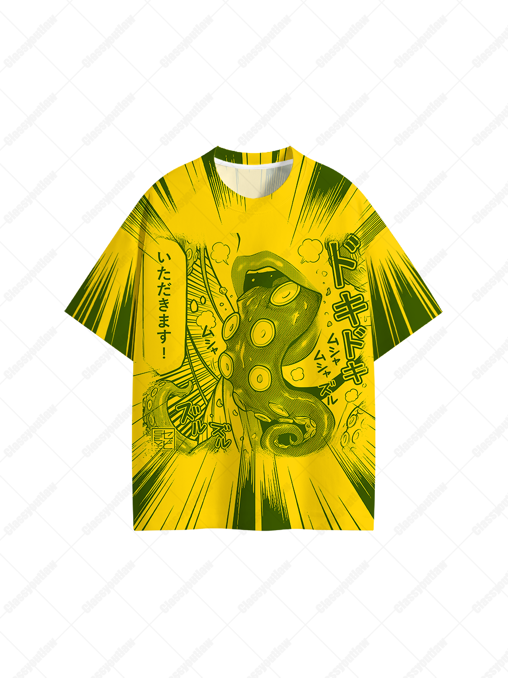 Tentacle Graphic T-shirt-ClassyOutlaw Sale