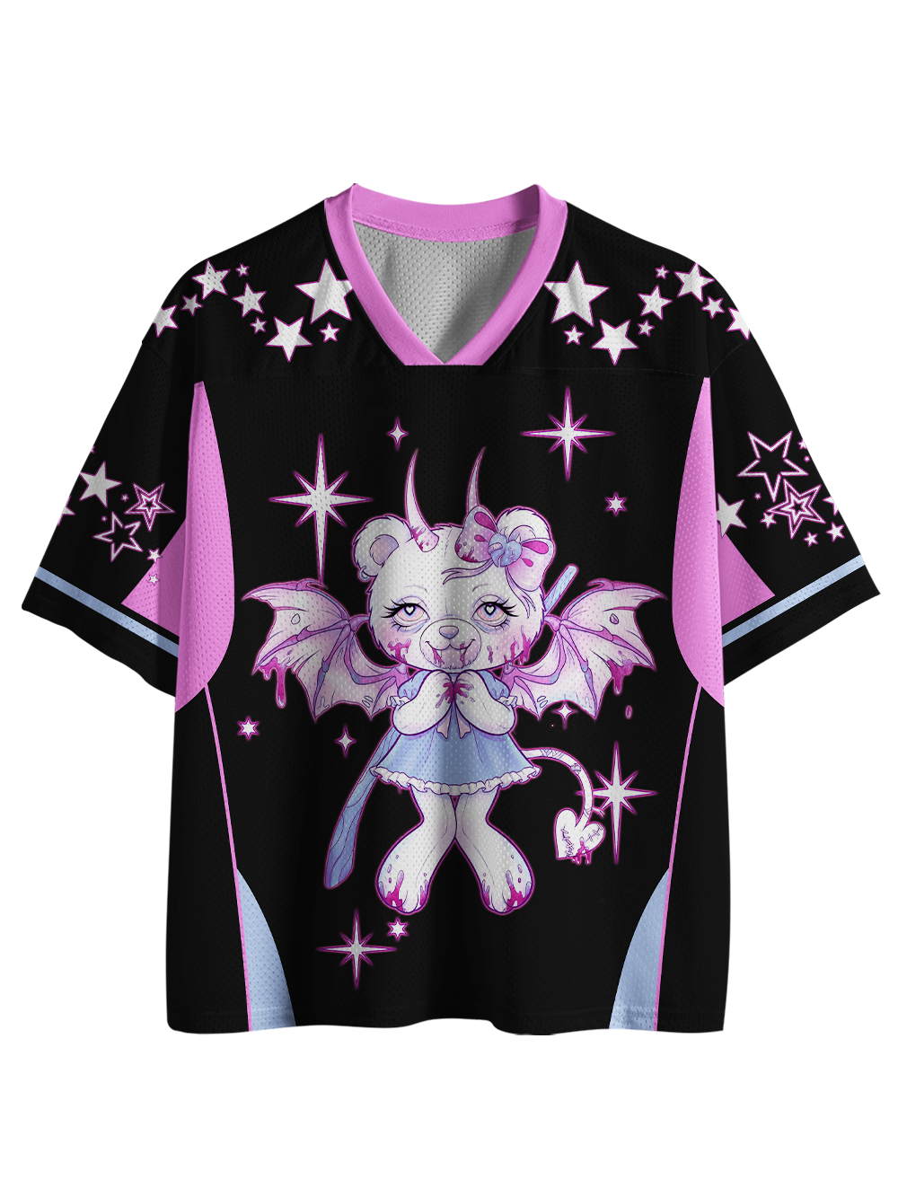 Bleeding Teddy Bear Mesh Jersey