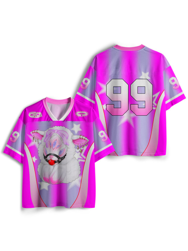 BDSM multi-eyed sheep Mesh Jersey