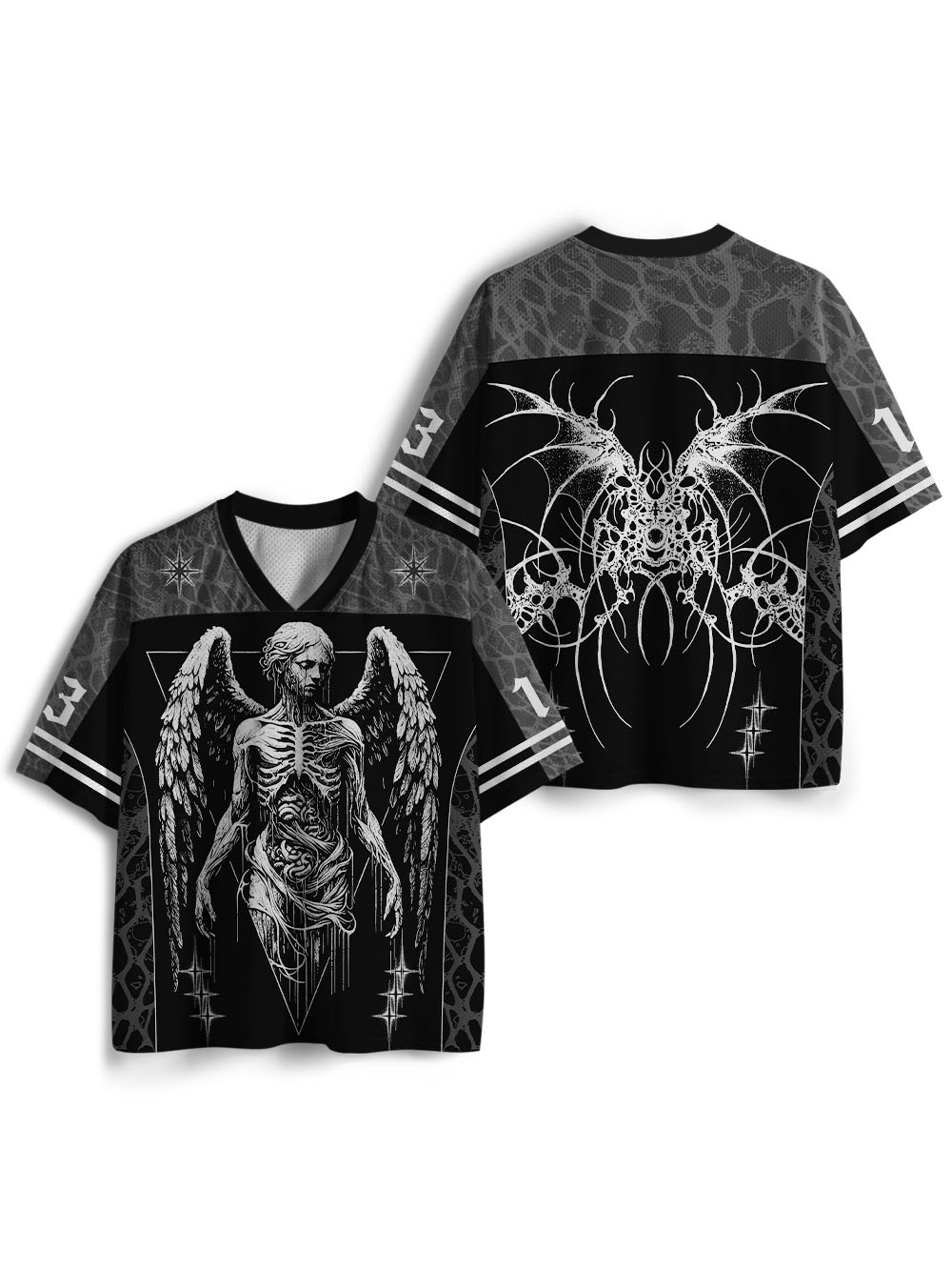 Skeleton Angel Mesh Jersey