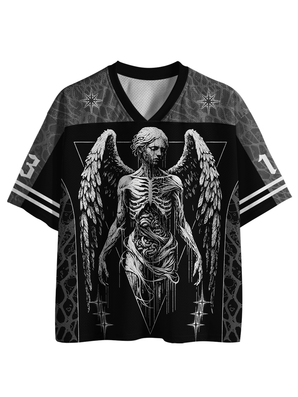 Skeleton Angel Mesh Jersey
