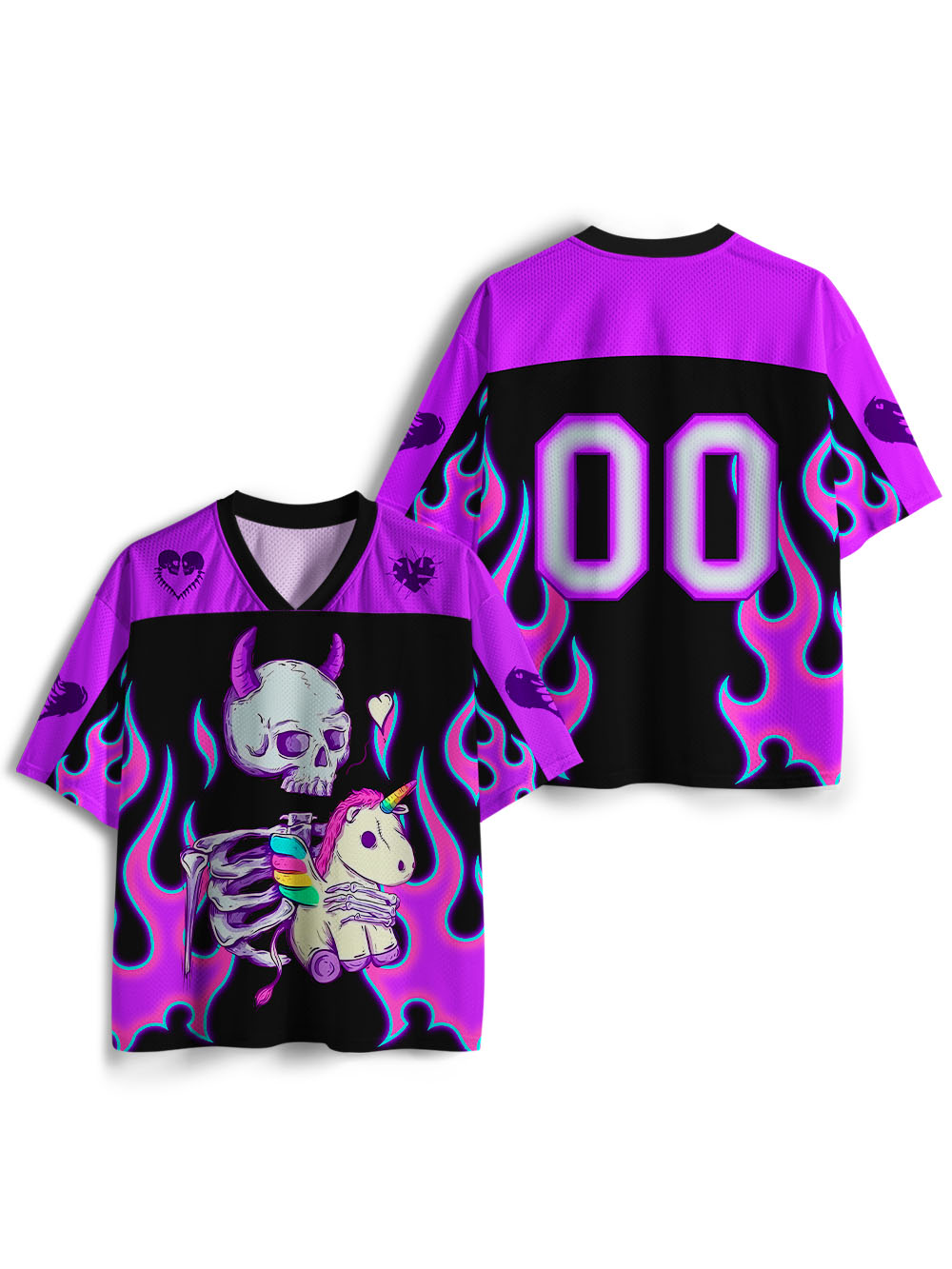 Dark Whimsy Mesh Jersey