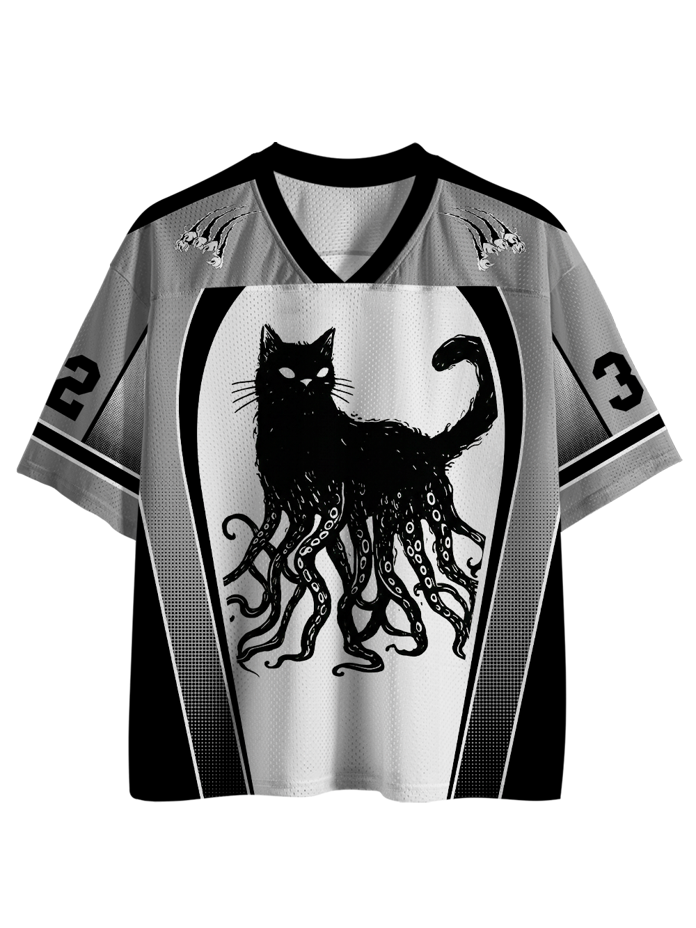 Octopus Tentacle Cat Mesh Jersey