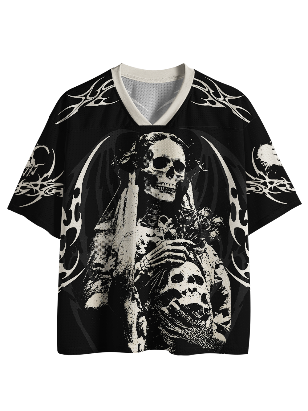 Skeleton Bride Mesh Jersey