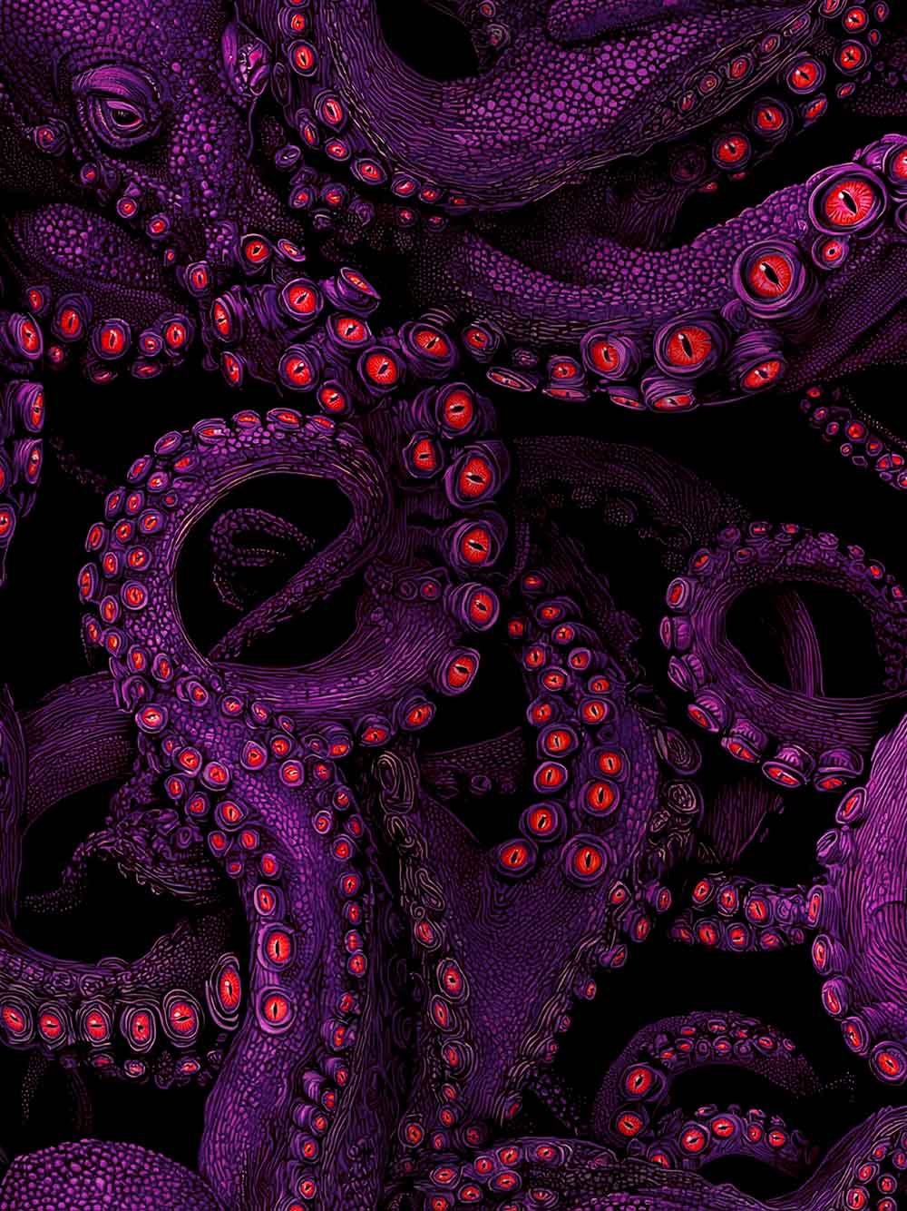 Tentacles entwined Graphic T-shirt