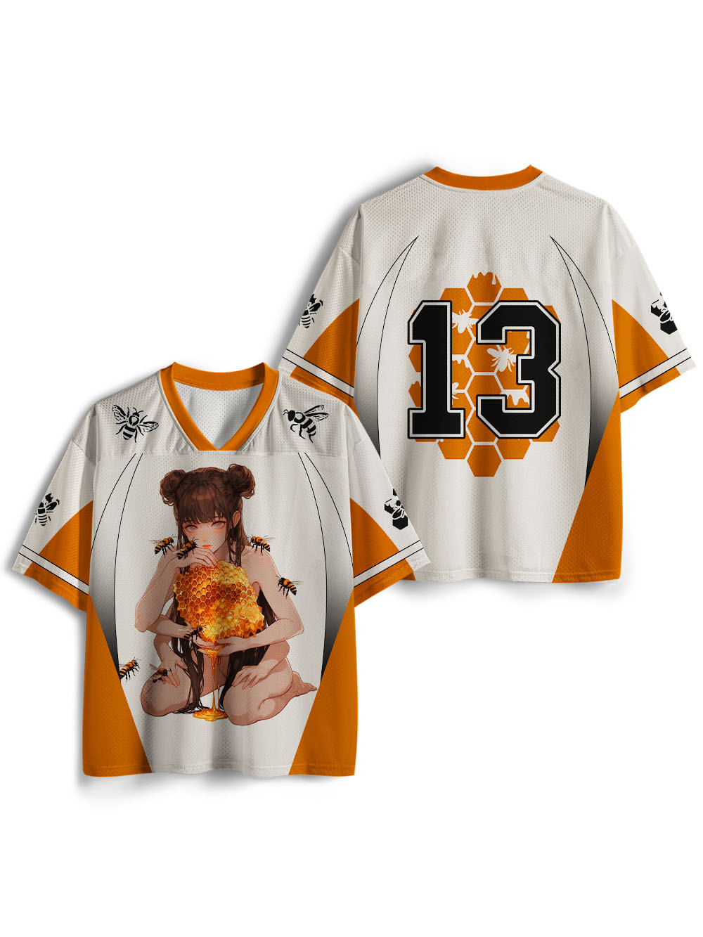 The Honey-Fingered Girl Mesh Jersey