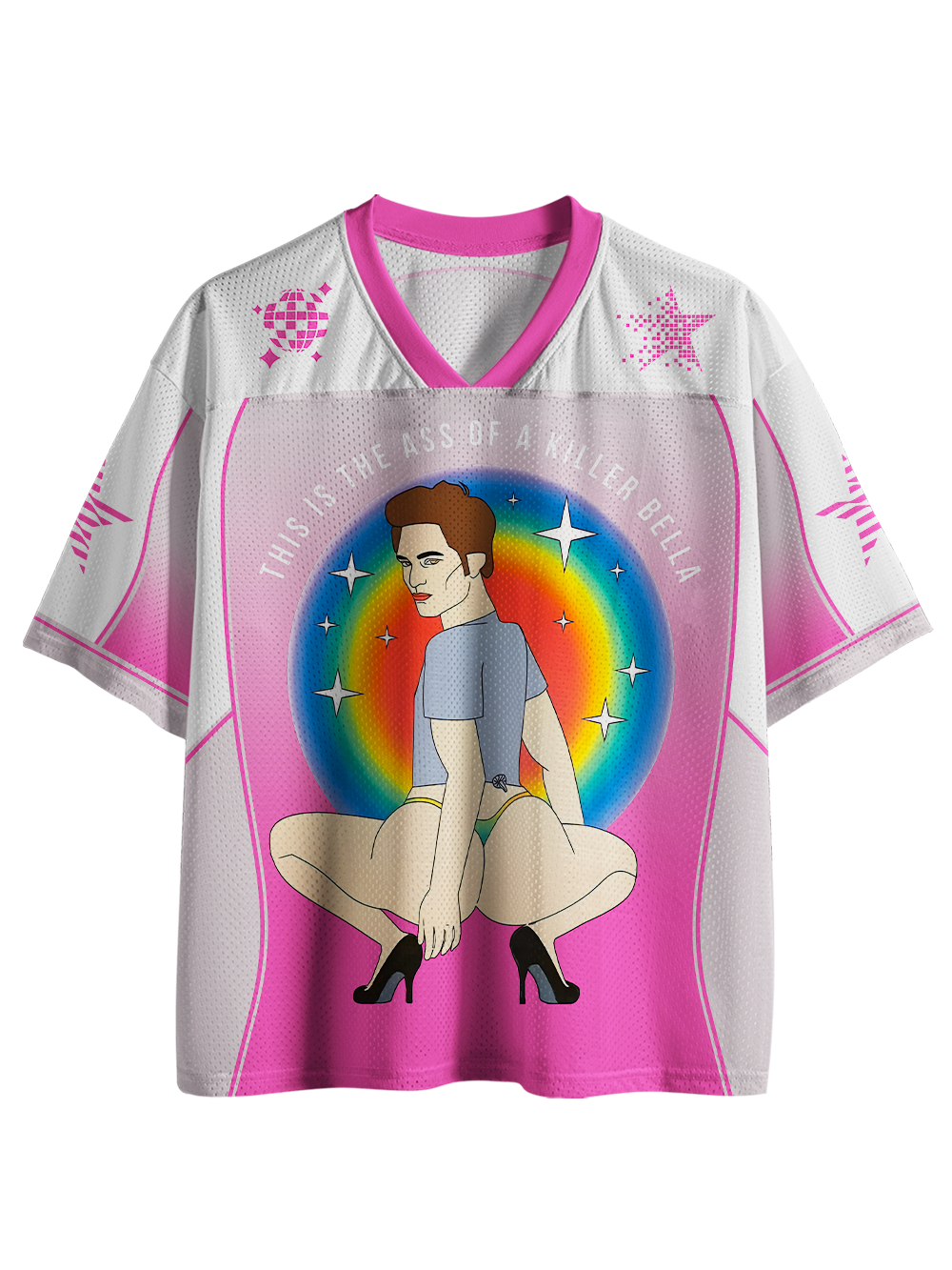 This Is The Ass Of A Killer bella Mesh Jersey-ClassyOutlaw Sale