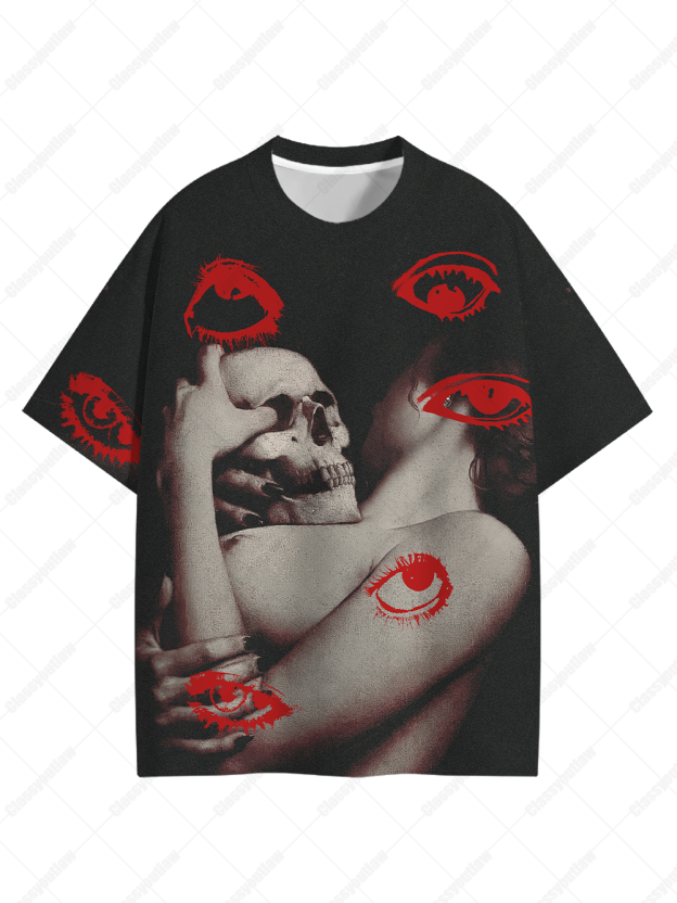 Skeleton Love Graphic T-shirt