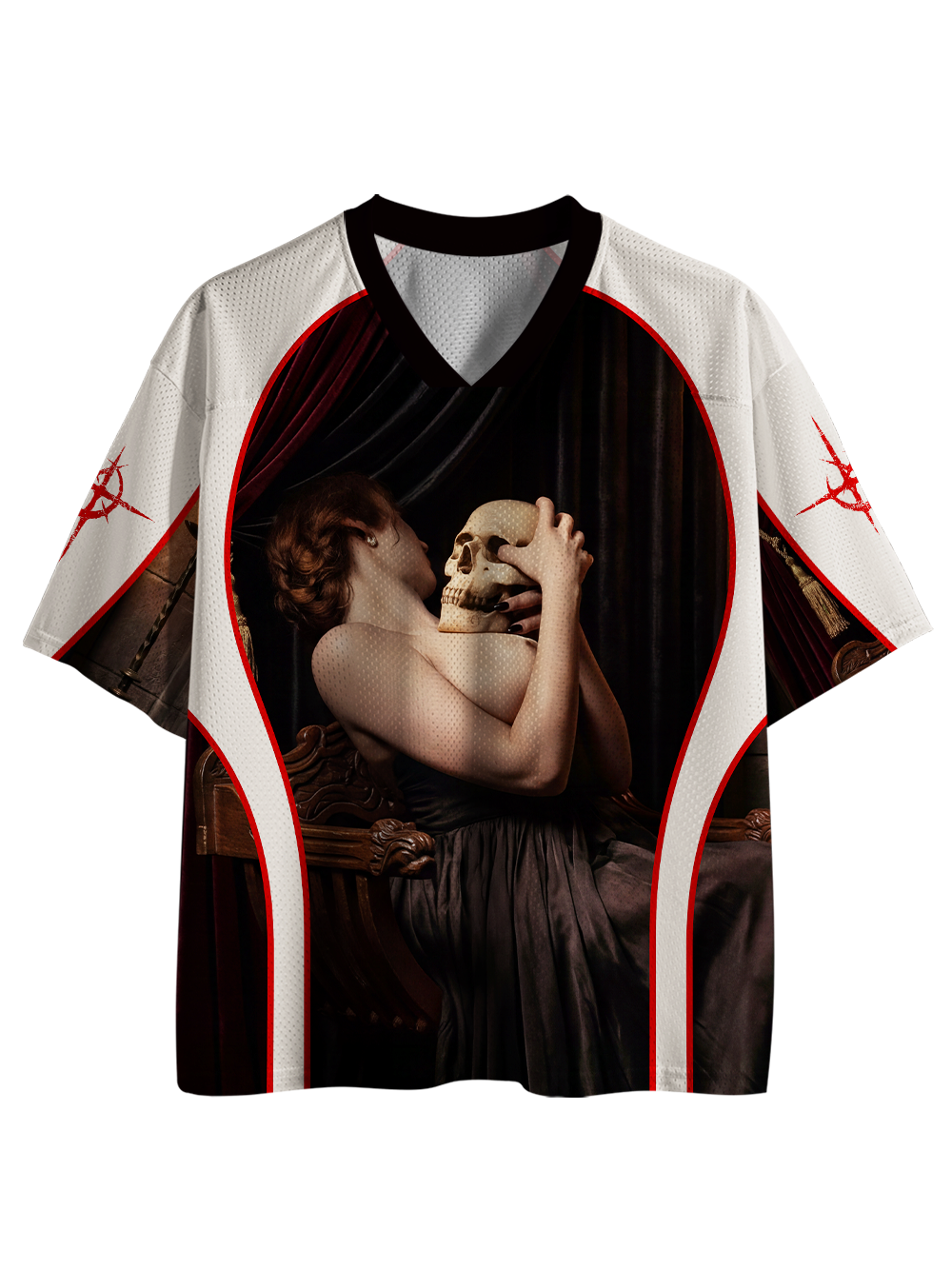 Skeleton Love Mesh Jersey