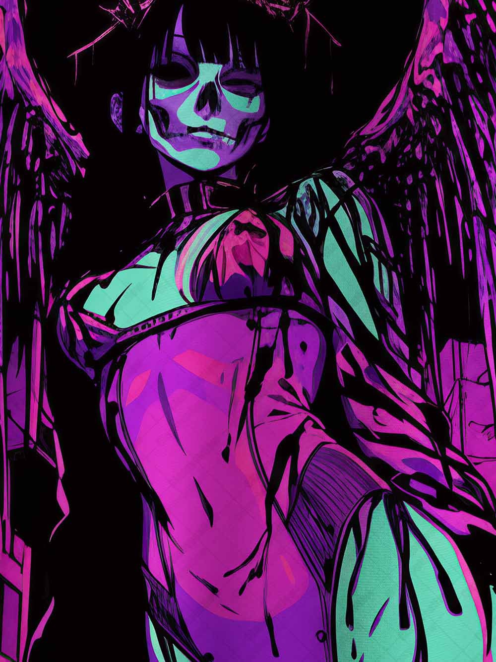 Fallen Angel Graphic T-shirt