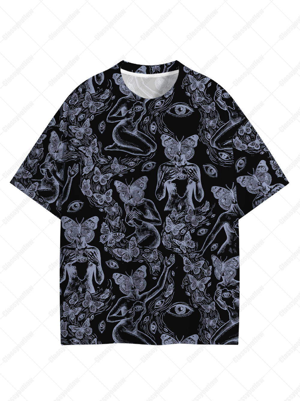 Butterfly Girl Graphic T-shirt