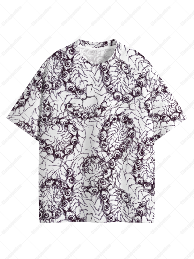 Thousand-legged Eye Graphic T-shirt