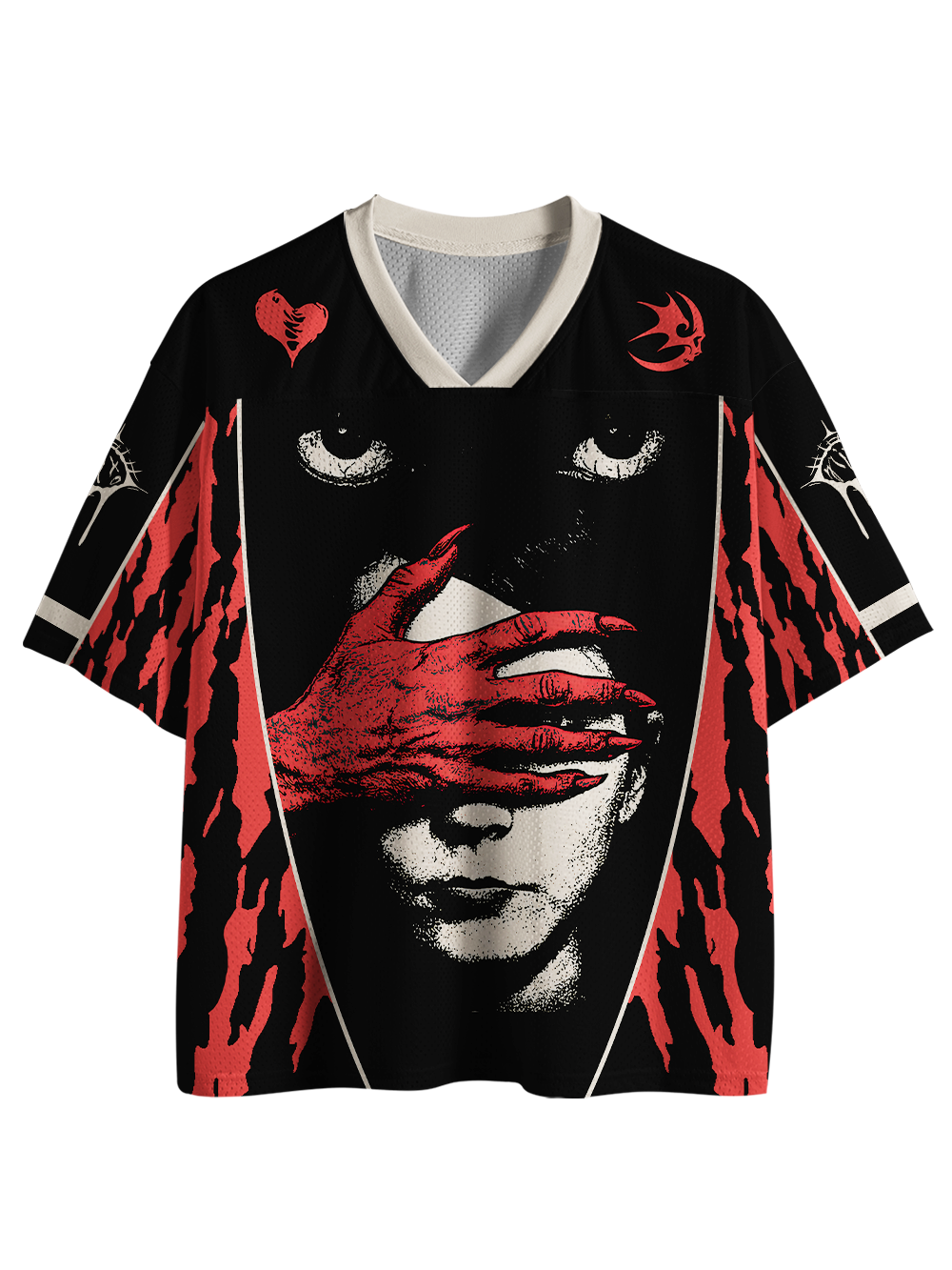The devil blinds the eyes Mesh Jersey